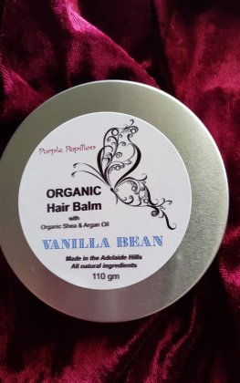 Hair Balm Vanilla Bean 110gm Vegan