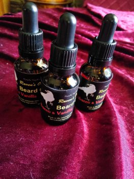 Organic Beard Oil Tobacco and Vanilla 25ml